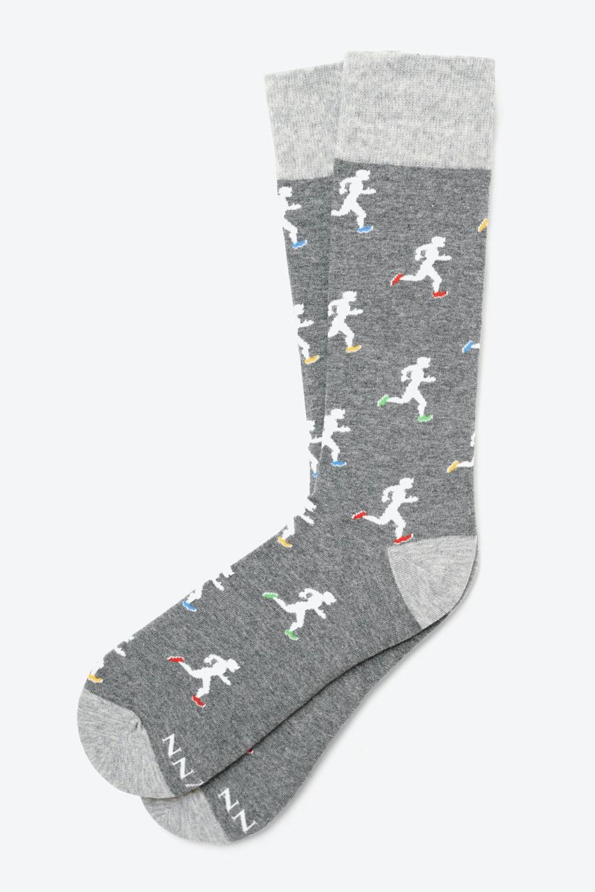 alynn Runners High heather gray Sock