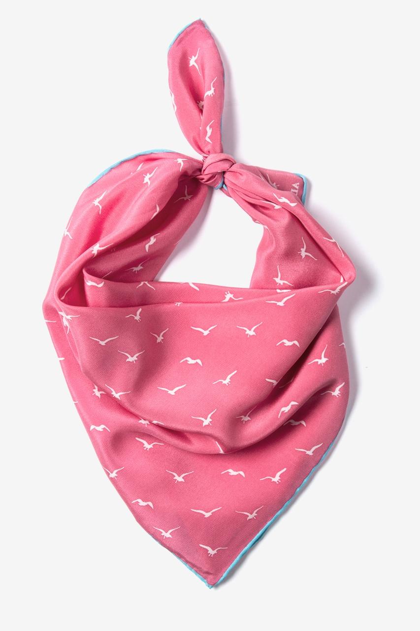 alynn Seagull Silhouettes pink Neckerchief