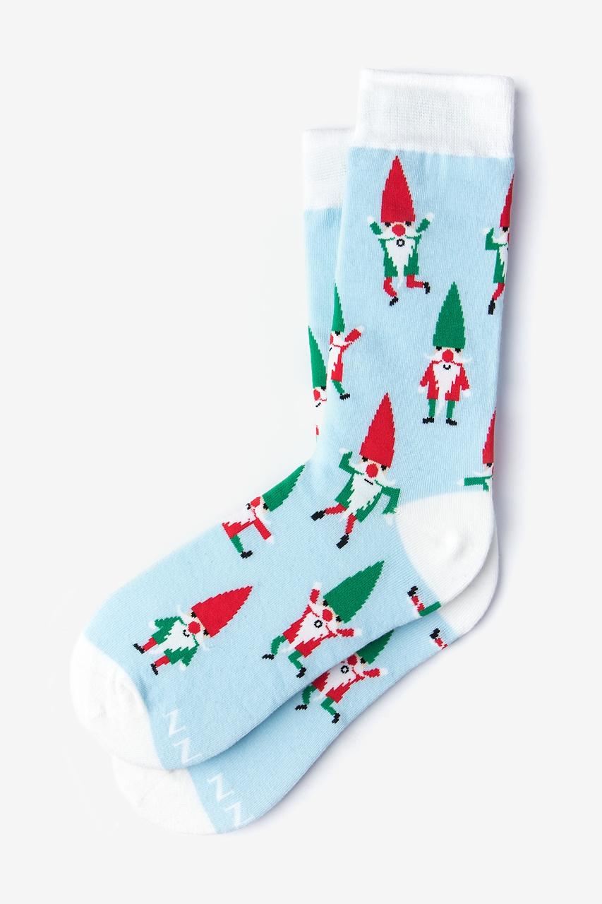 alynn Sexy and I Gnome It blue Women's Sock