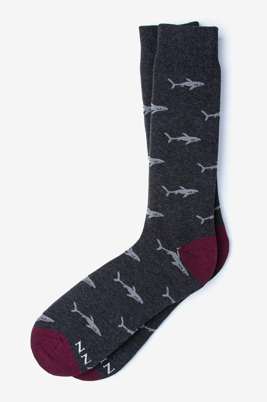 alynn Shark Bait charcoal Sock