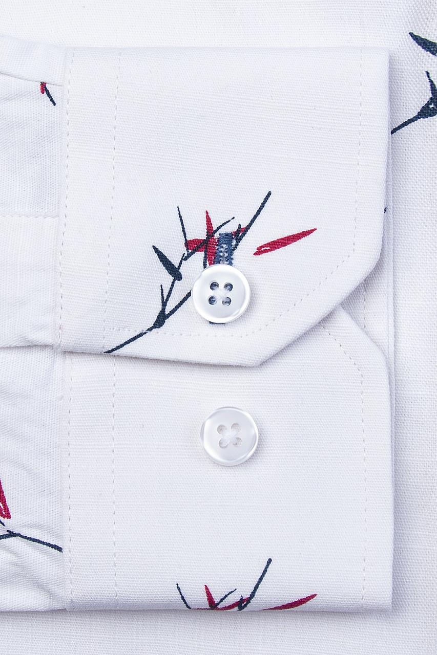 Alynn Sheldon White Casual Shirt