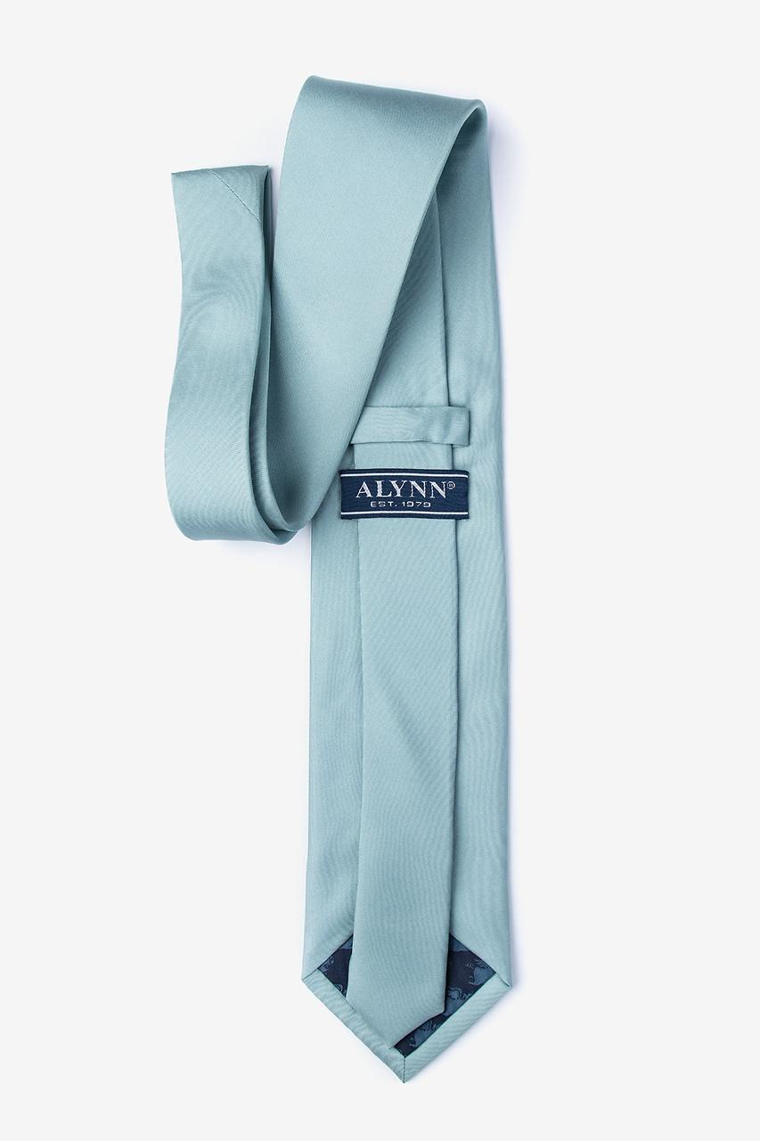 Alynn Silver Sage Silver Sage 100% Silk Tie
