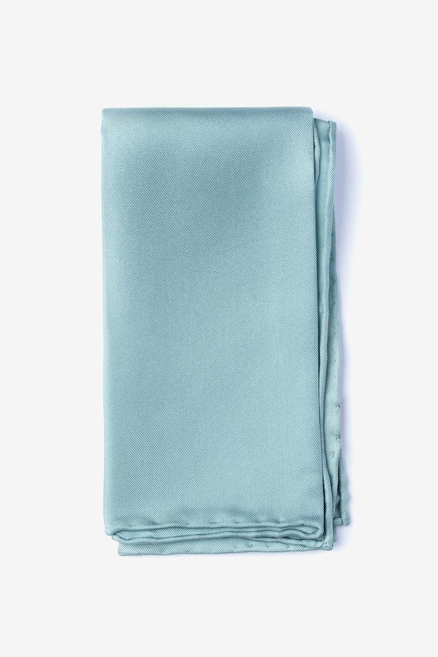 alynn Silver Sage Silver Sage Pocket Square