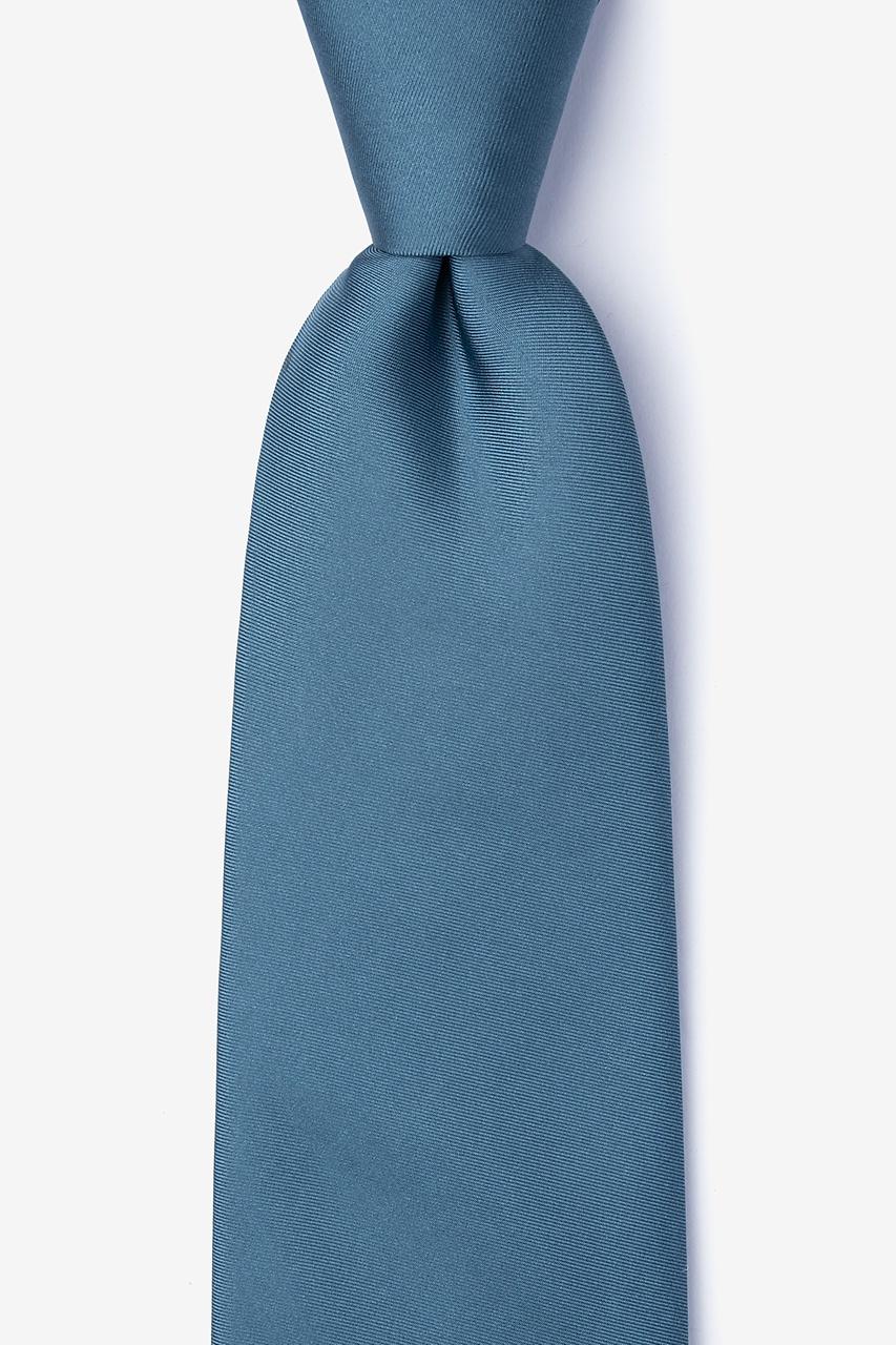alynn Slate Slate 100% silk Tie