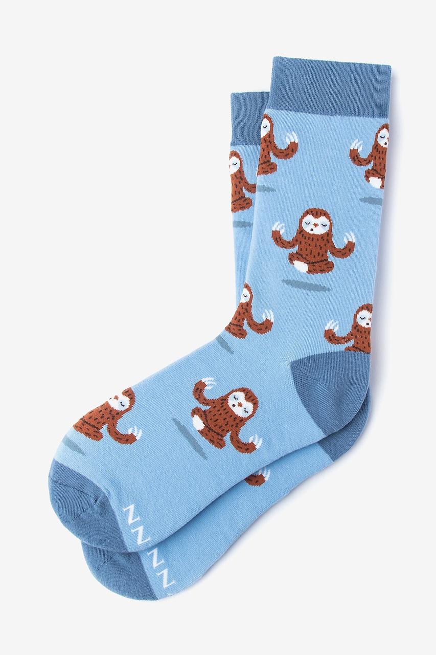 alynn Sloth Yoga blue Women's Sock