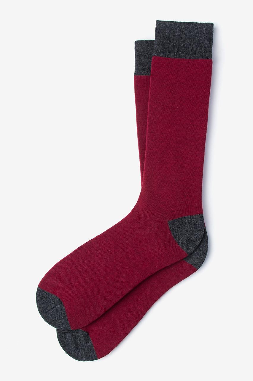 alynn Solid Choice burgundy Sock