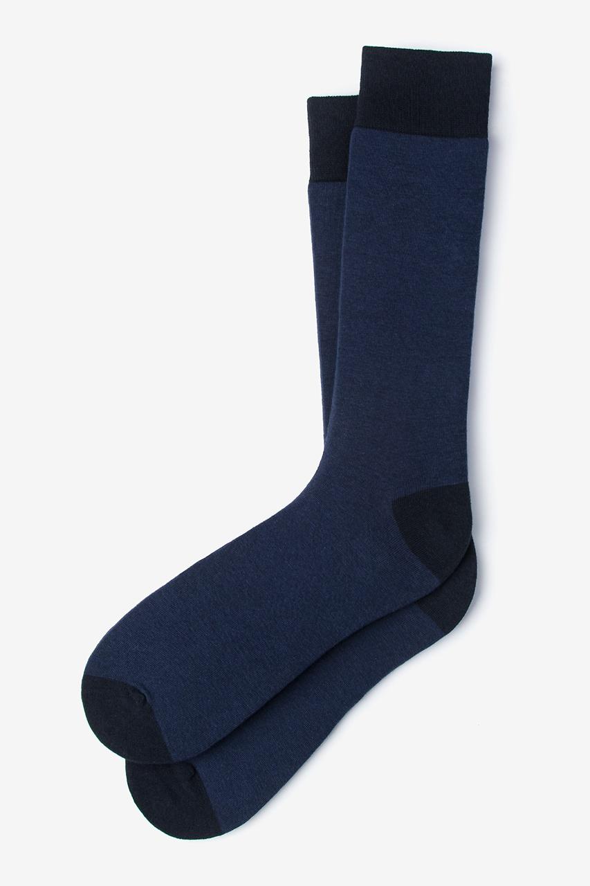 alynn Solid Choice Navy Blue Sock