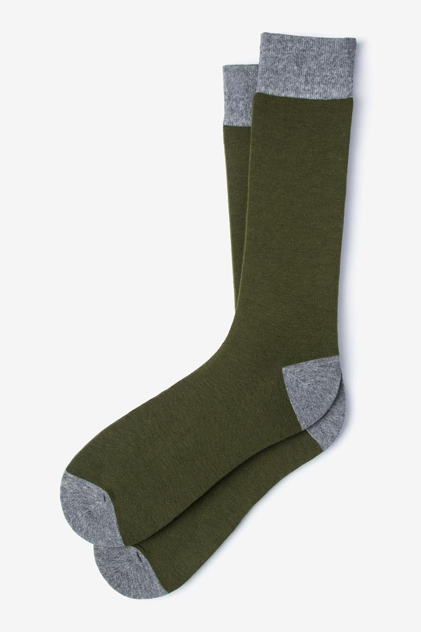 alynn Solid Choice olive Sock