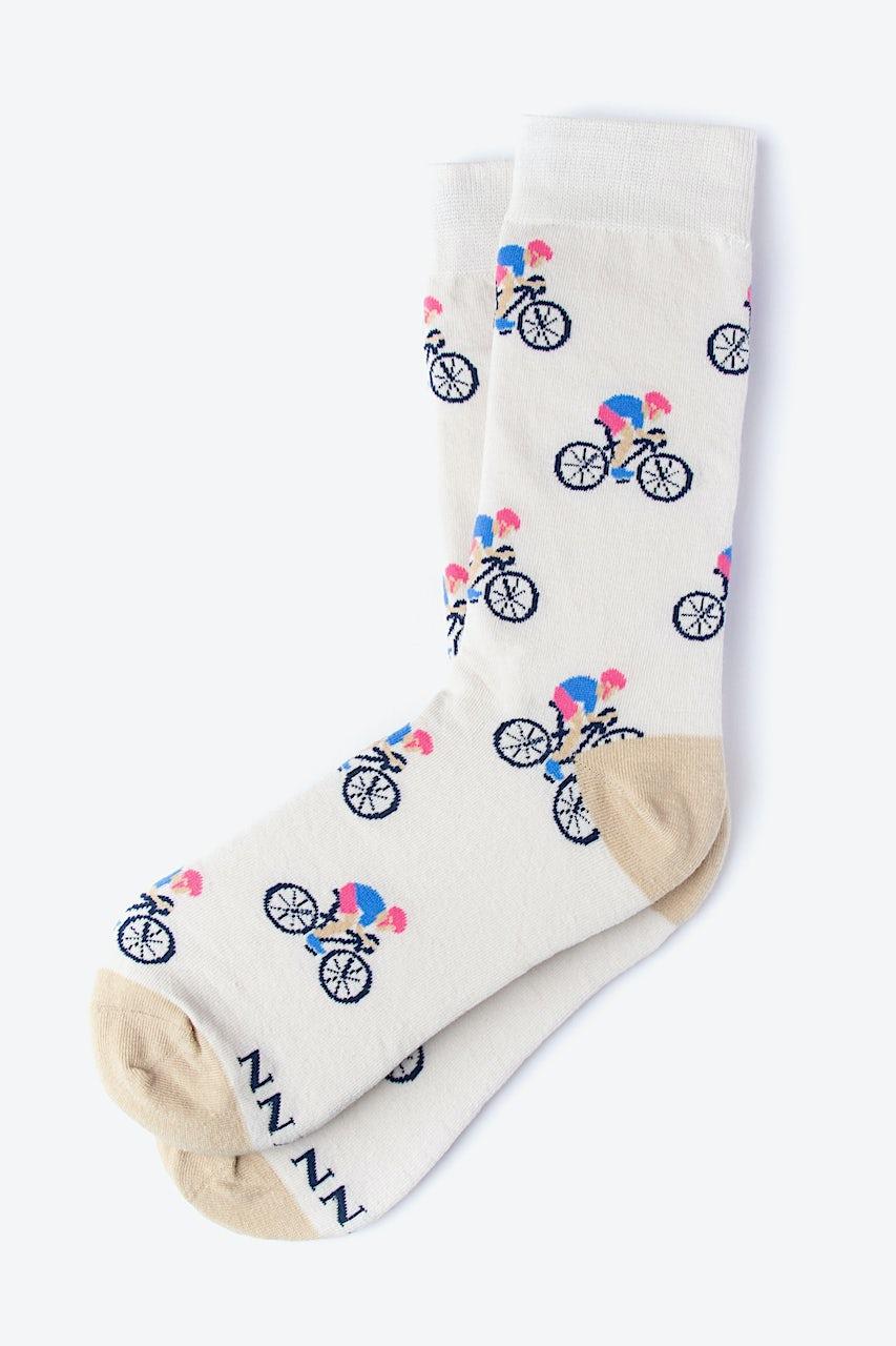 Alynn Spin Cycle Gray His & Hers Socks