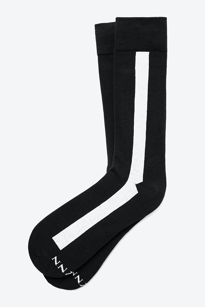 alynn Stripe Hype black Sock