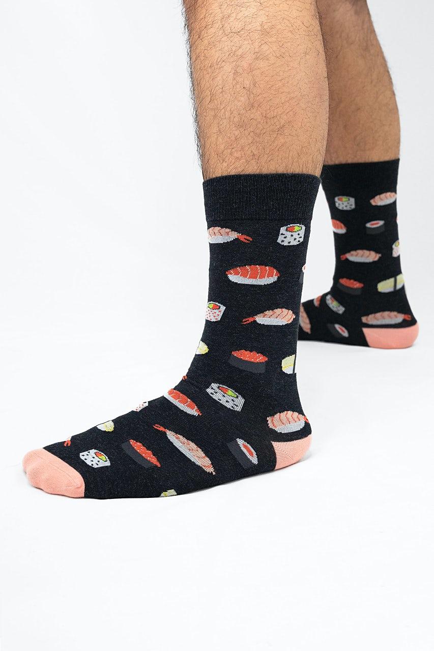 Alynn Sushi Addict Black Sock