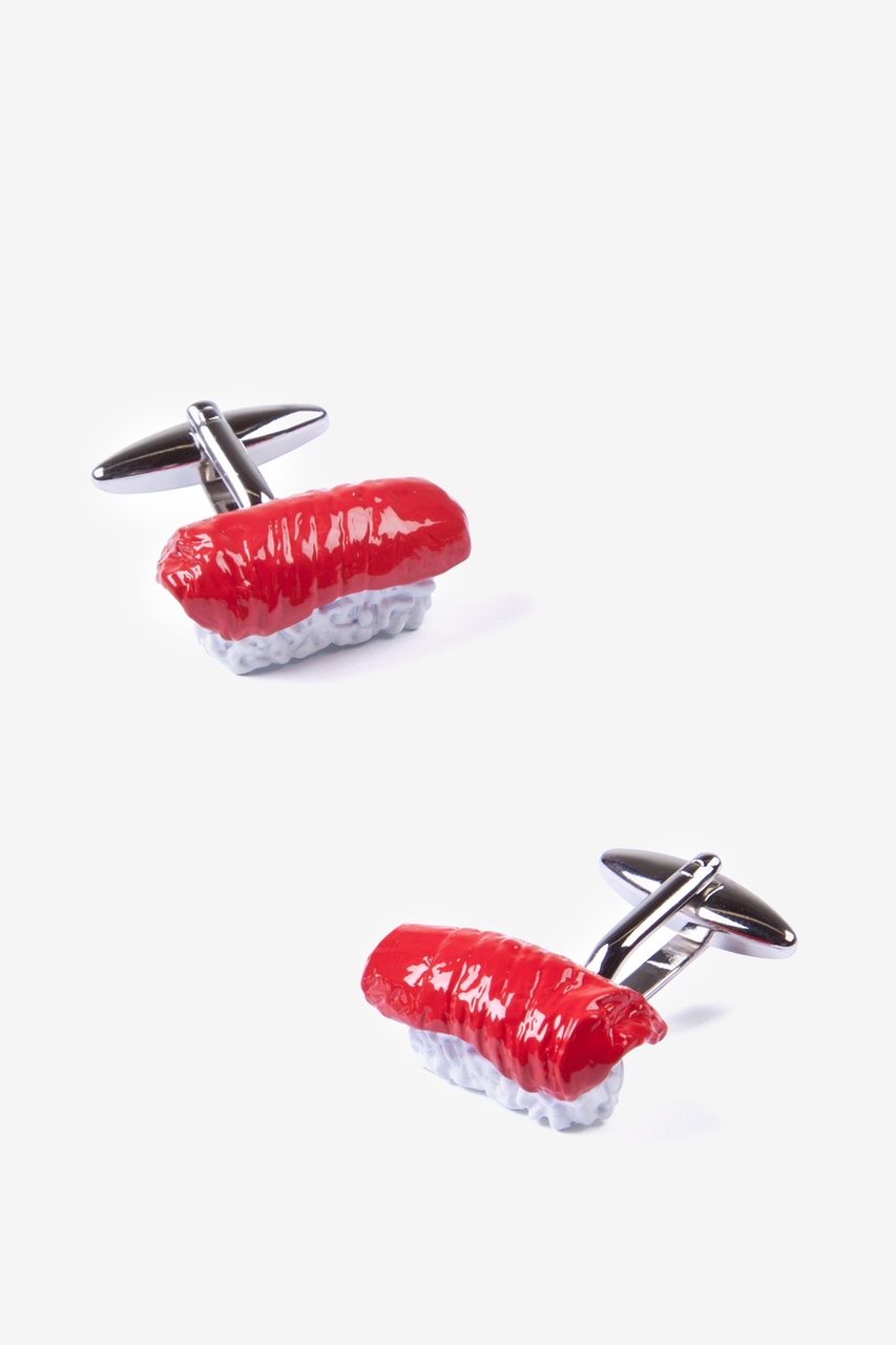 alynn Sushi red Cufflinks