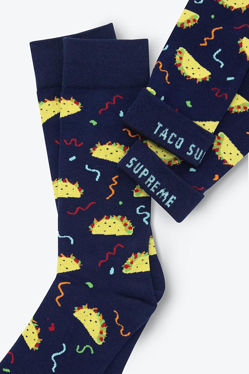 Alynn Taco Supreme Navy Blue Sock