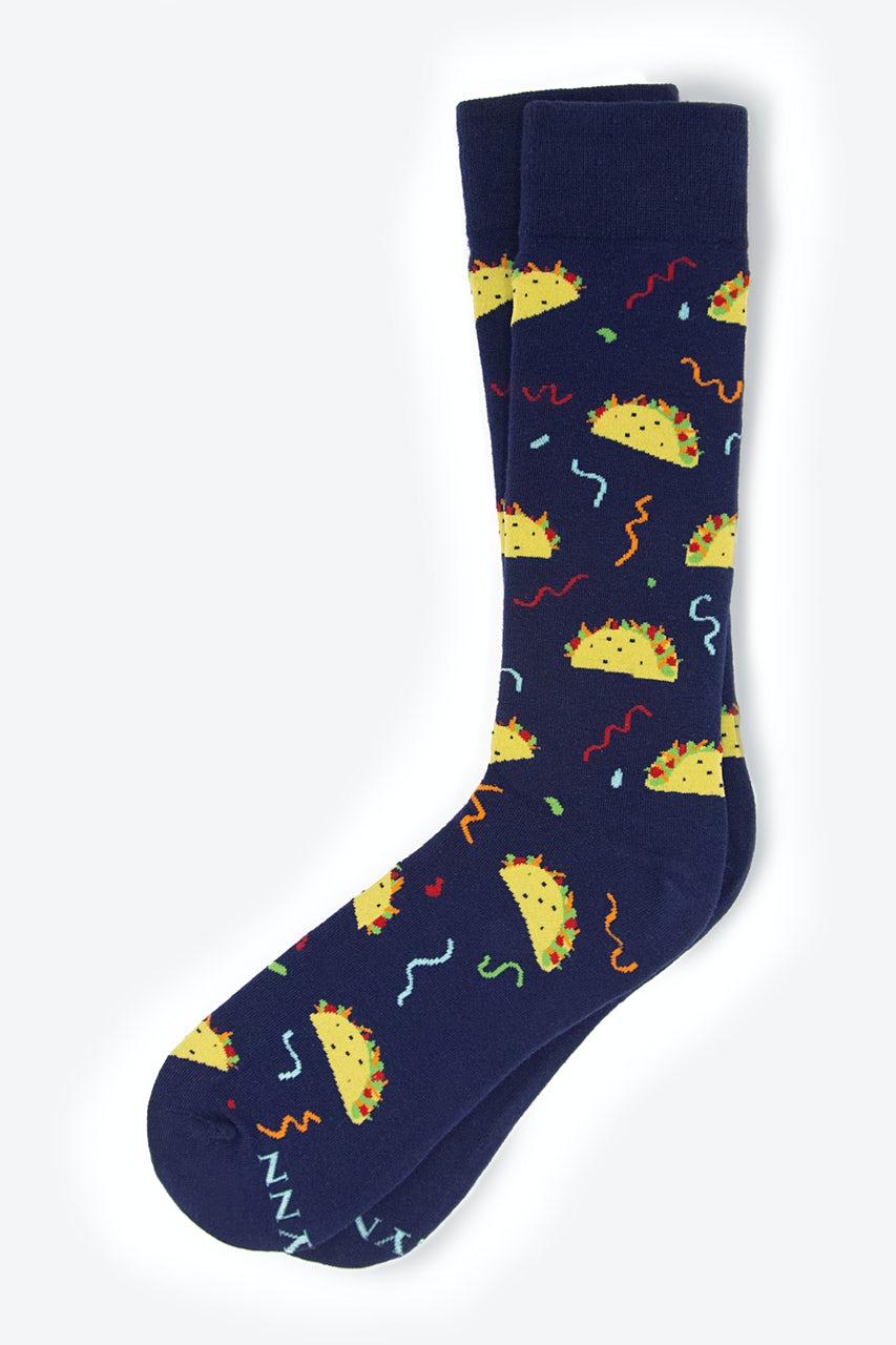 alynn Taco Supreme Navy Blue Sock