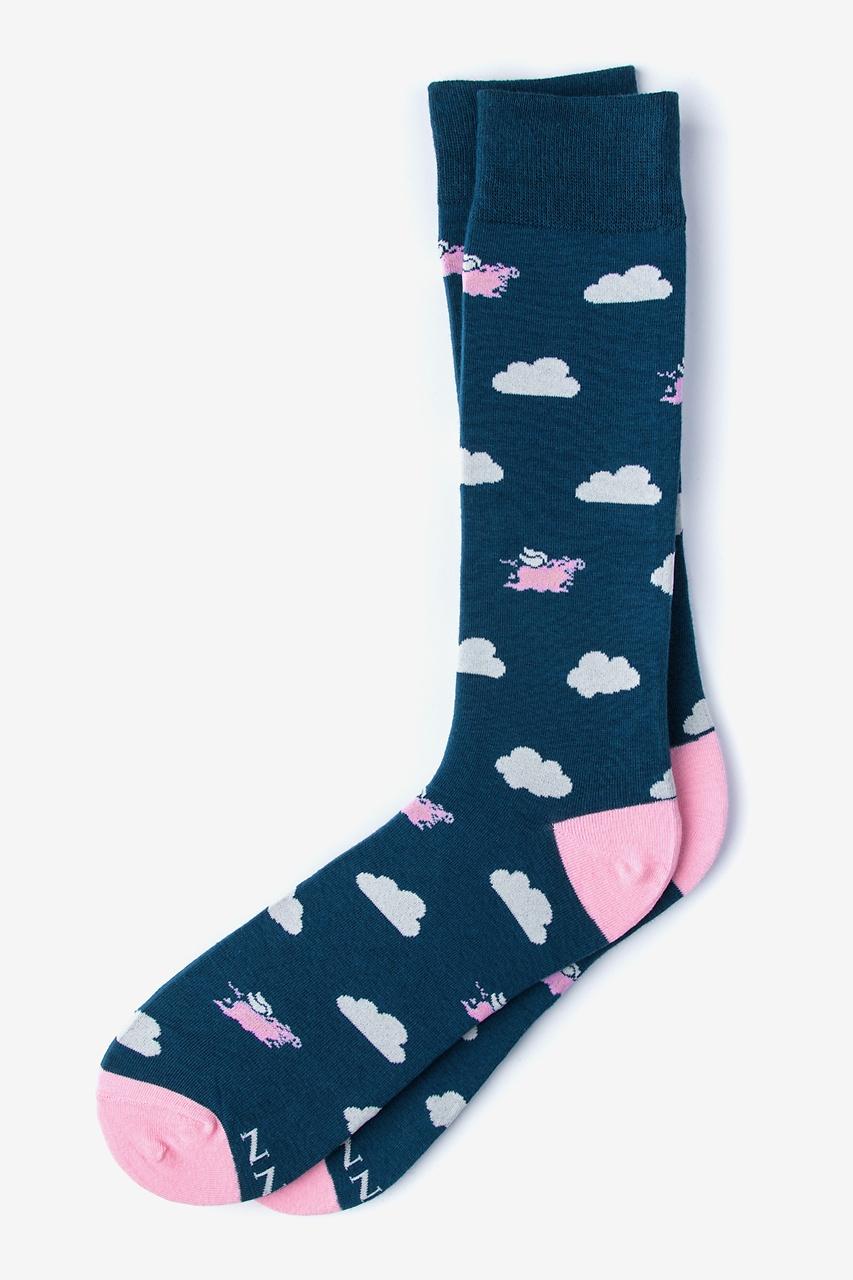 alynn Take to the Sky blue Sock