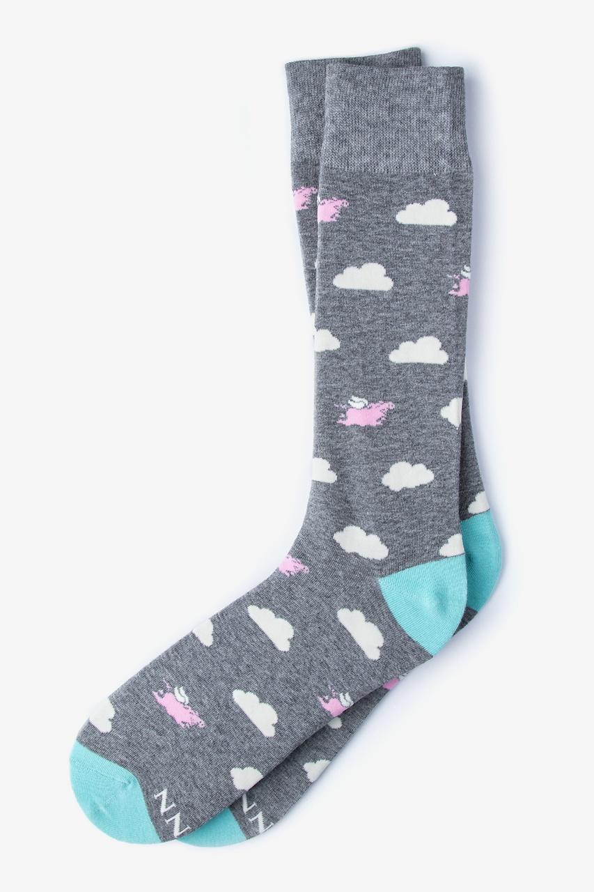 alynn Take to the Sky heather gray Sock