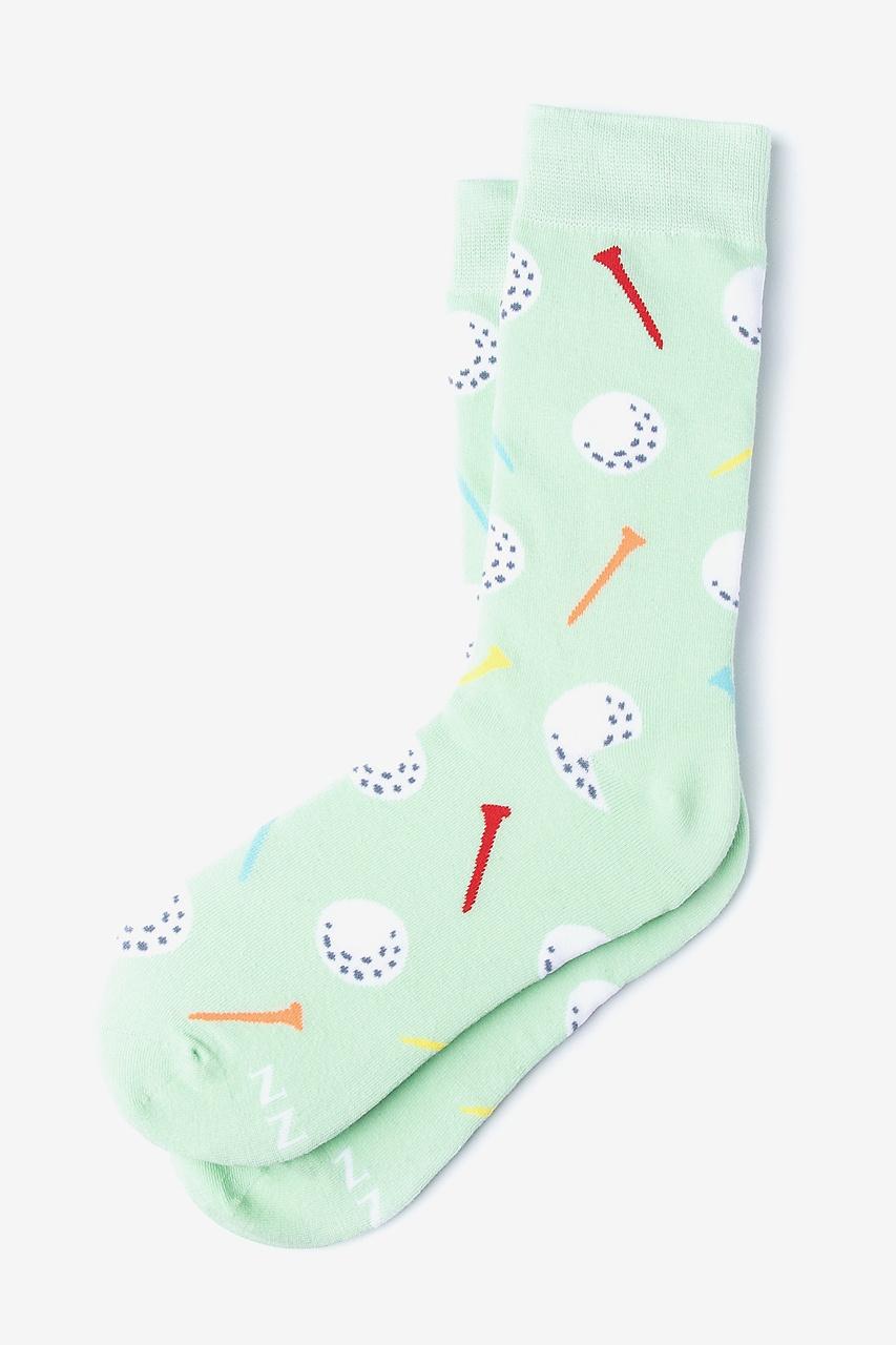 alynn Talk Birdie To Me light green Women's Sock