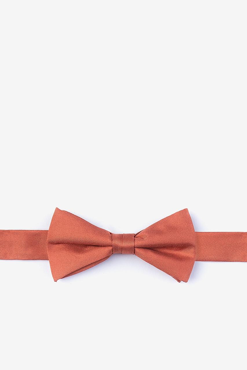 alynn Terra Cotta Terra Cotta Bow Tie for Boys