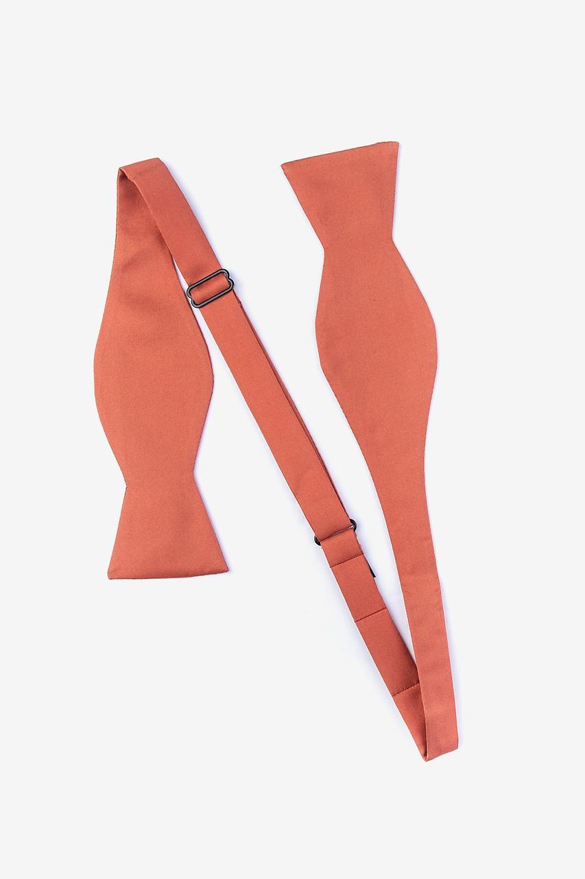 Alynn Terra Cotta Terra Cotta Self-Tie Bow Tie