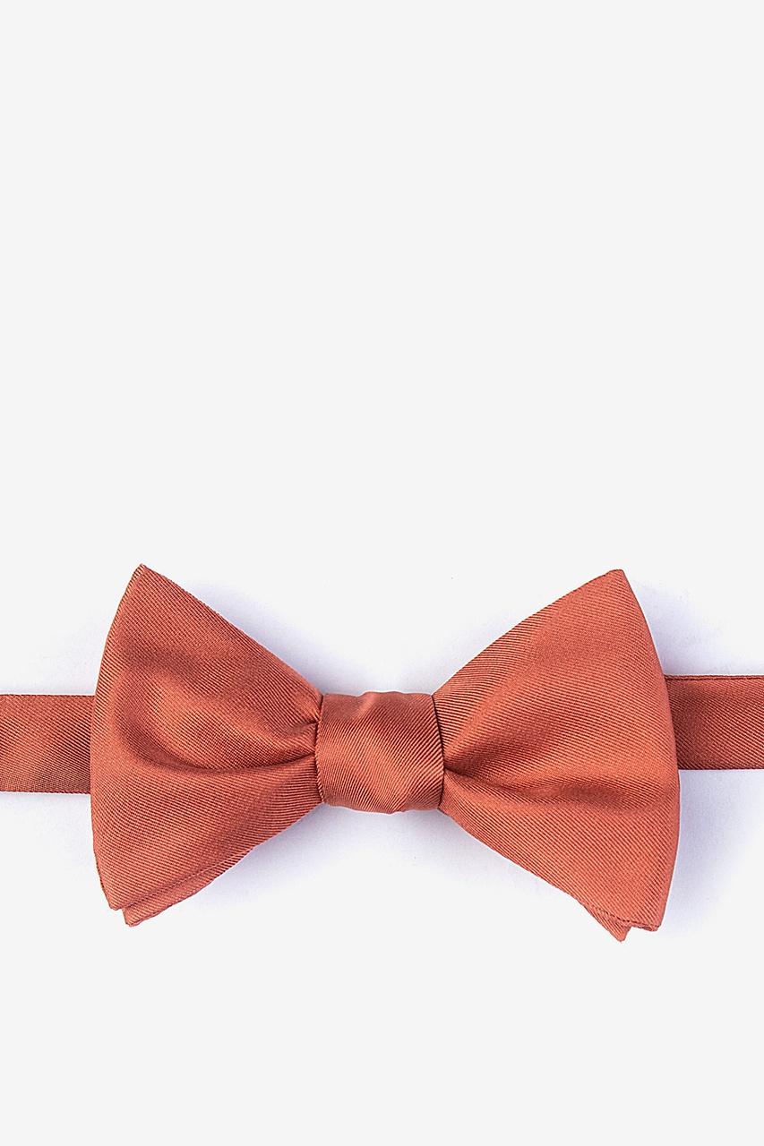 alynn Terra Cotta Terra Cotta Self-Tie Bow Tie