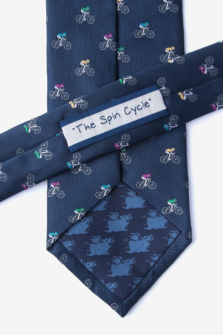 Alynn The Spin Cycle Multicolor 100% Silk Tie
