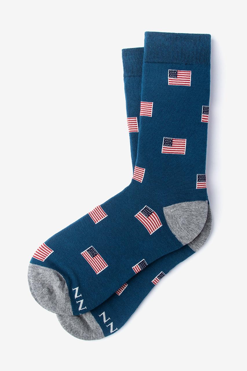 alynn Together We Stand Navy Blue Women's Sock