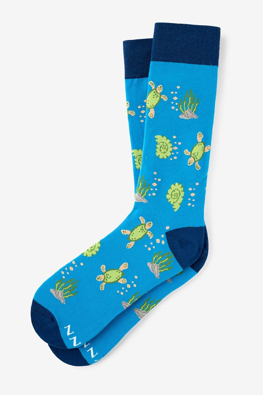 alynn Turtally Awesome blue Sock