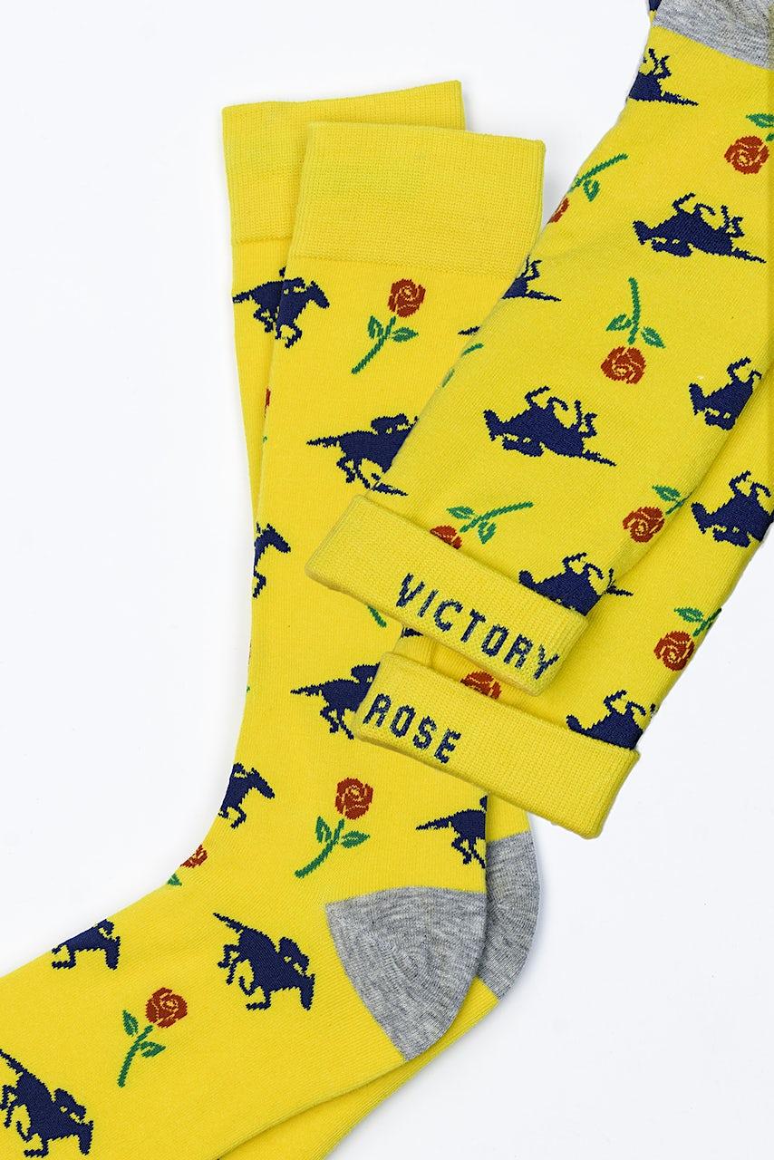Alynn Victory Rose Yellow Sock