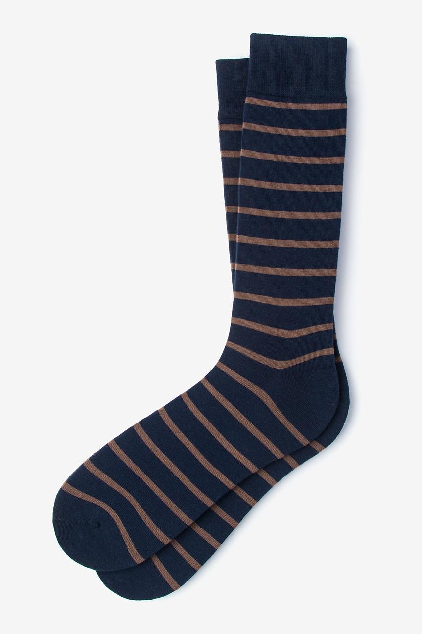 alynn Virtuoso Stripe brown Sock