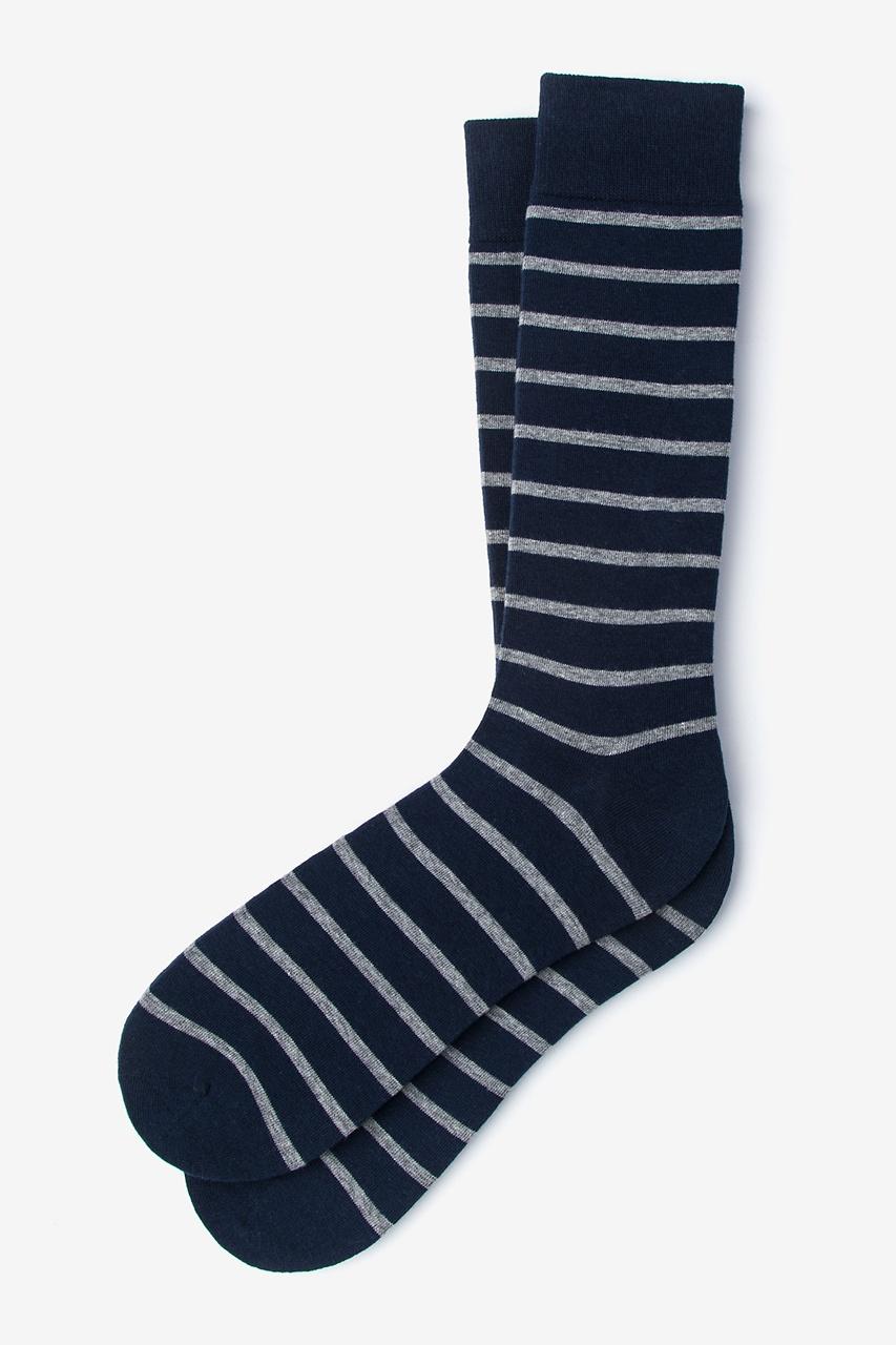 alynn Virtuoso Stripe heather gray Sock