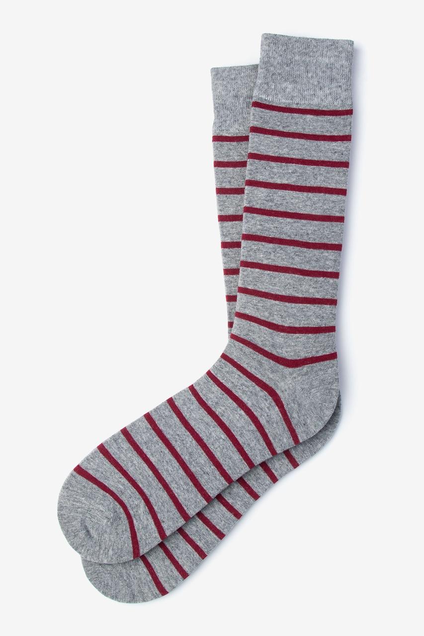 alynn Virtuoso Stripe red Sock