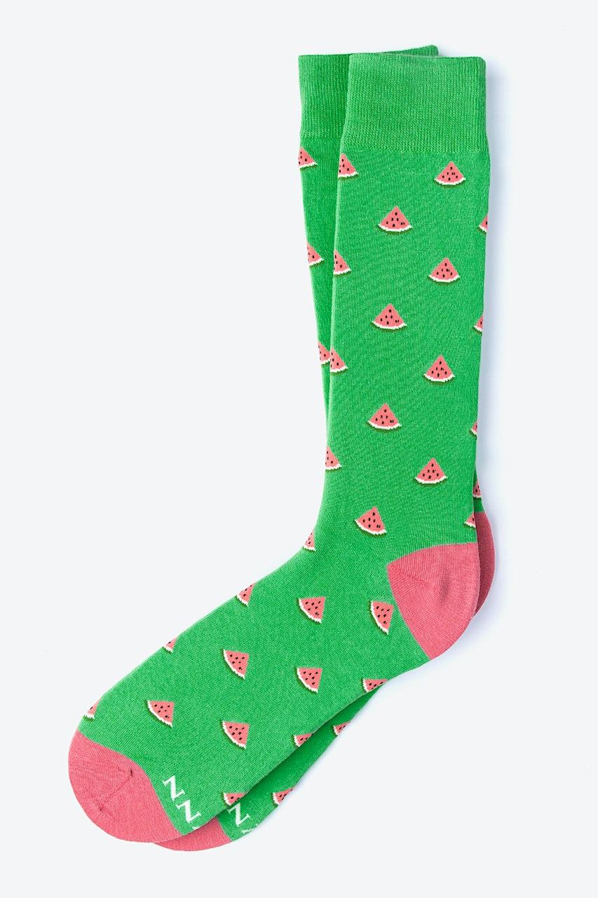 Alynn Watermelon Green His & Hers Socks