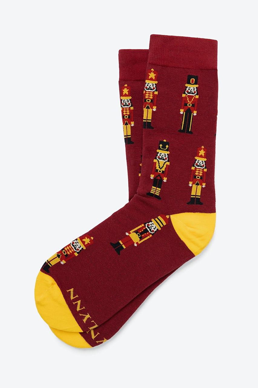 alynn What's Crackin' Nutcracker red Women's Sock