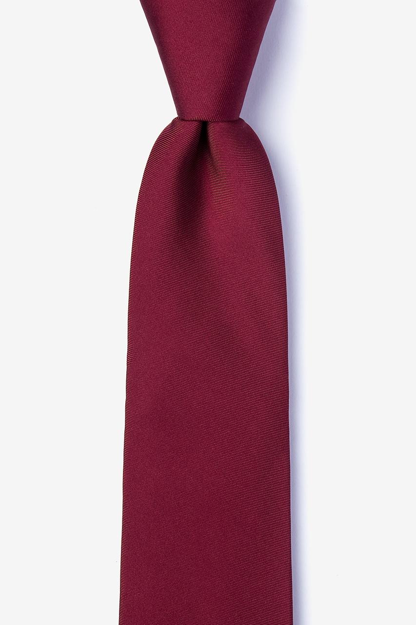 alynn Wine Wine 100% silk Tie for Boys