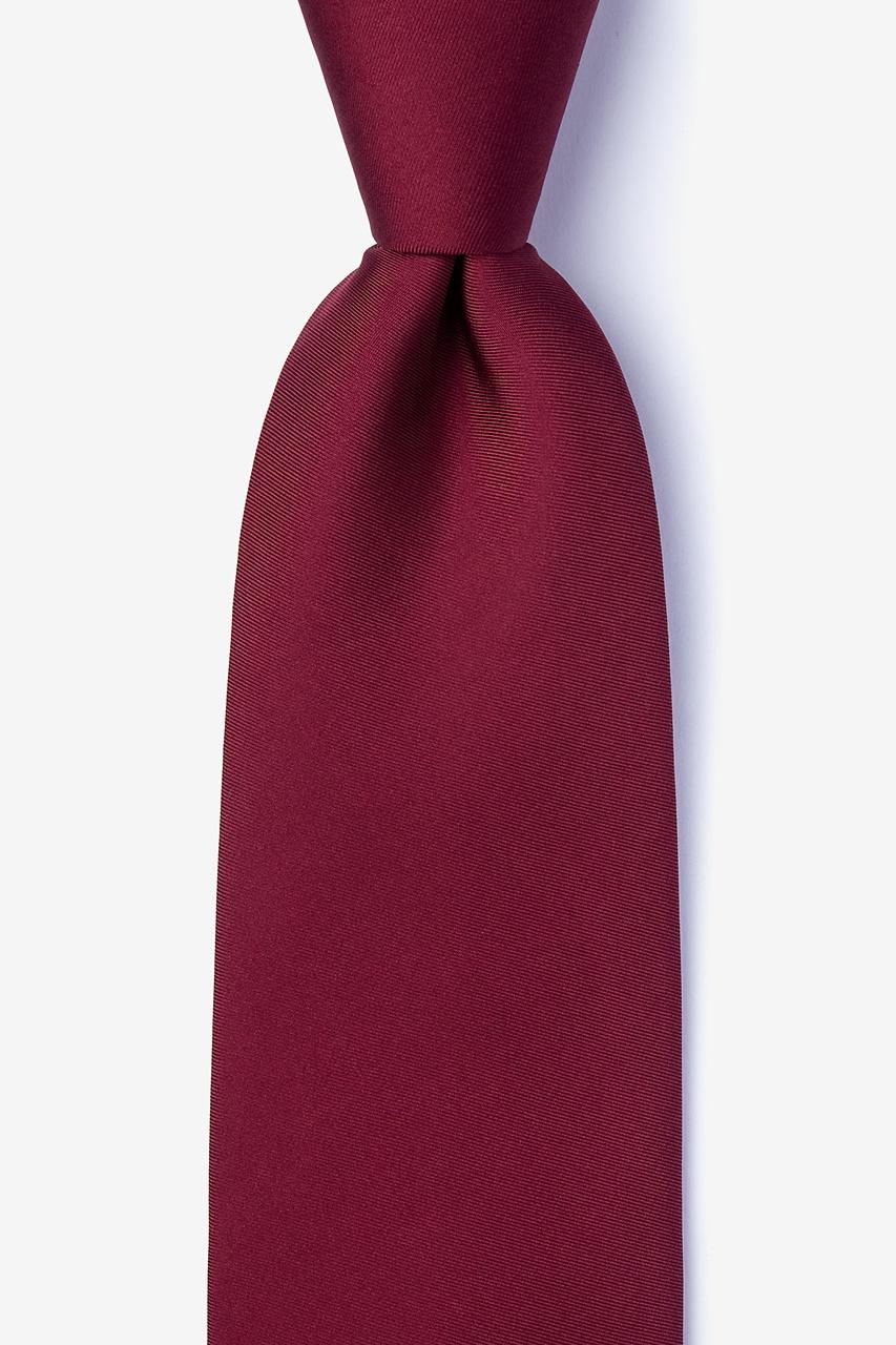 alynn Wine Wine 100% silk Tie