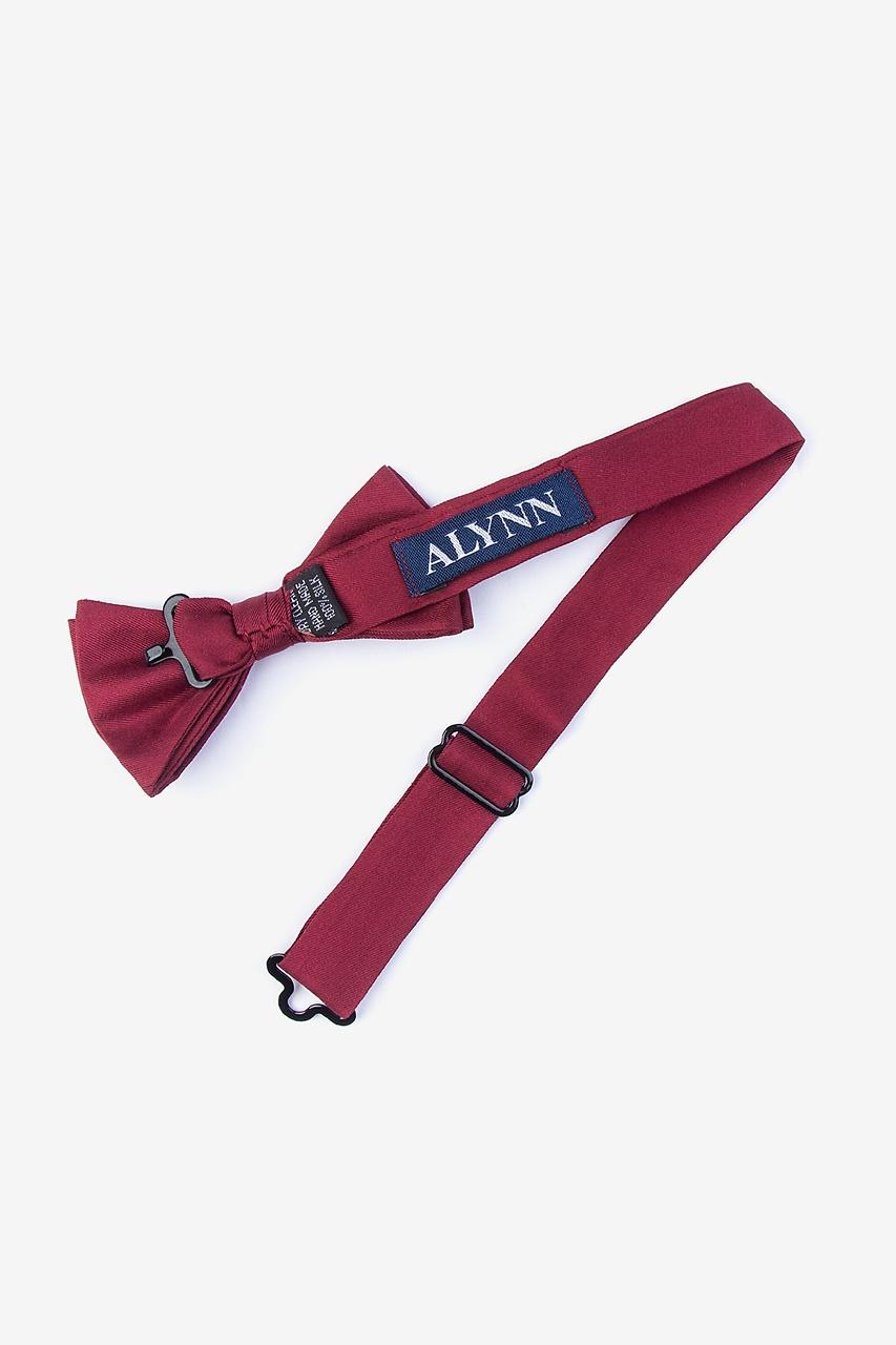 Alynn Wine Wine Bow Tie For Boys