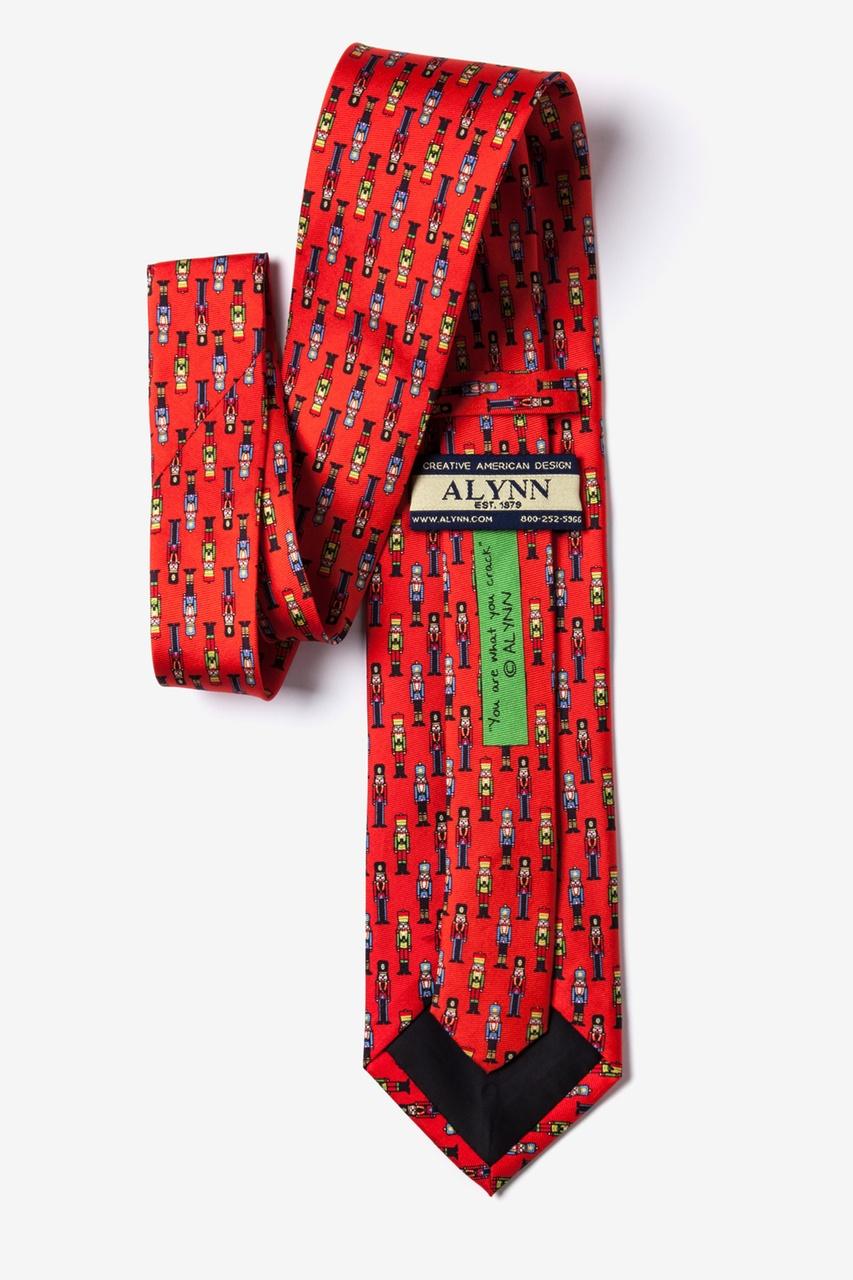 Alynn You Are What You Crack Red 100% Silk Tie