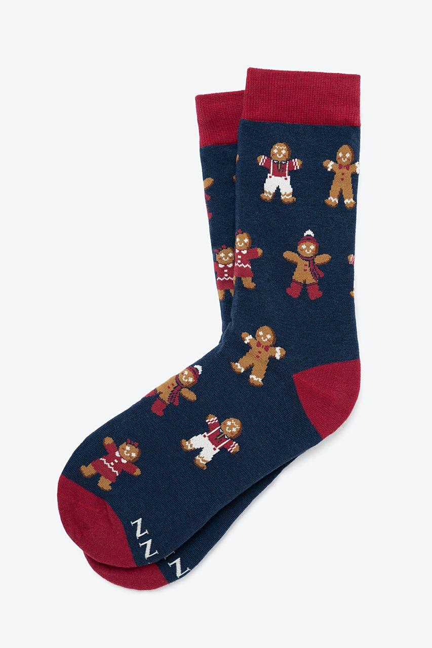 alynn You Can't Catch Me Navy Blue Women's Sock