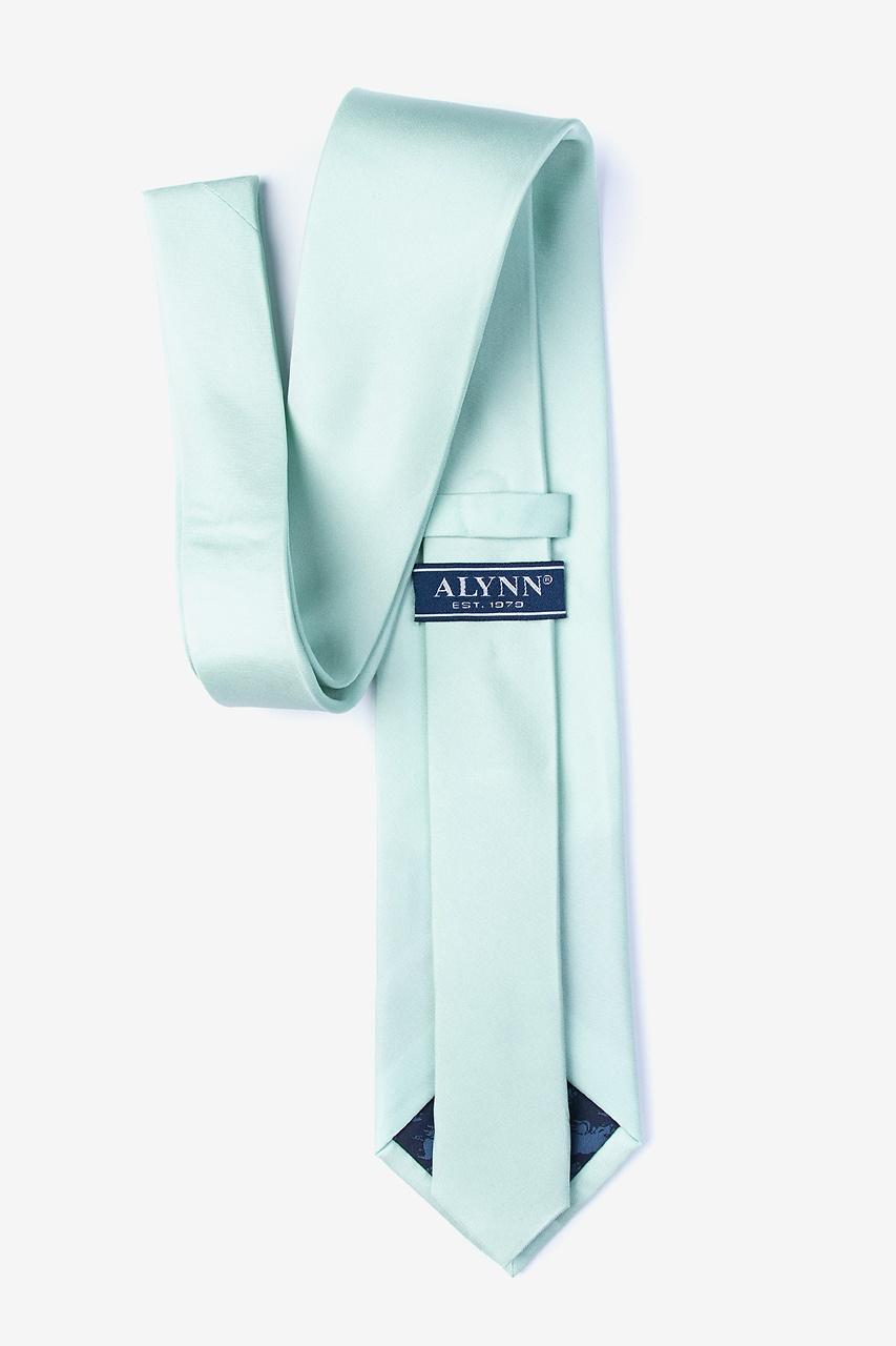 Alynn Dusty Mint Dusty Mint 100% Silk Extra Long Tie
