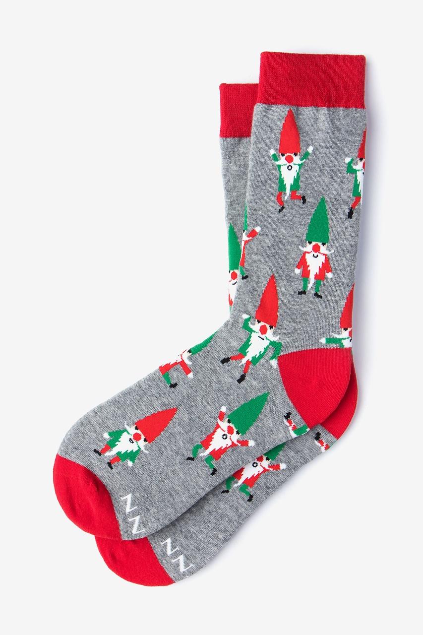 alynn Sexy and I Gnome It heather gray Women's Sock