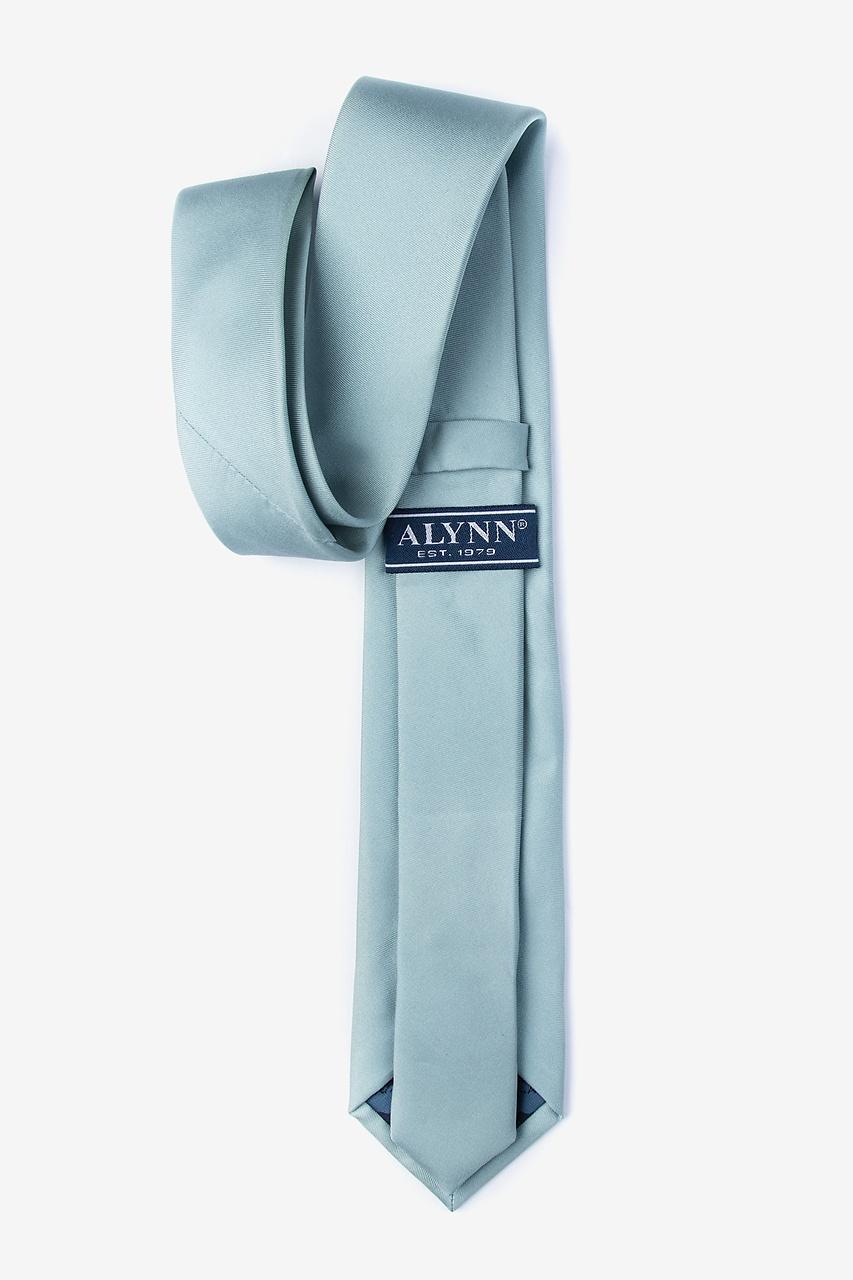 Alynn Silver Sage Silver Sage 100% Silk Tie For Boys