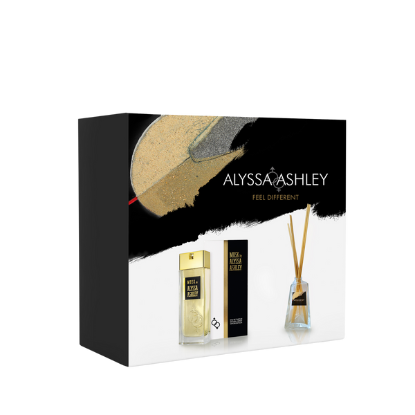 alyssa ashley Musk + scented home diffuser set