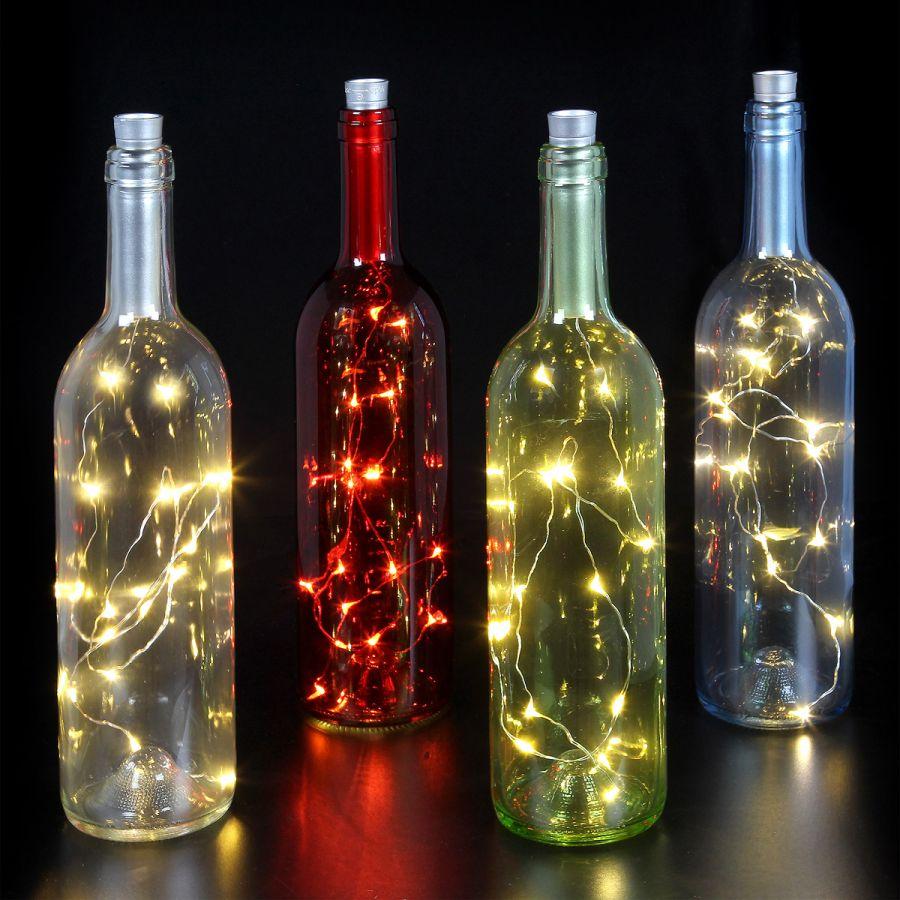 Ambiente Haus Bottle With LED Light
