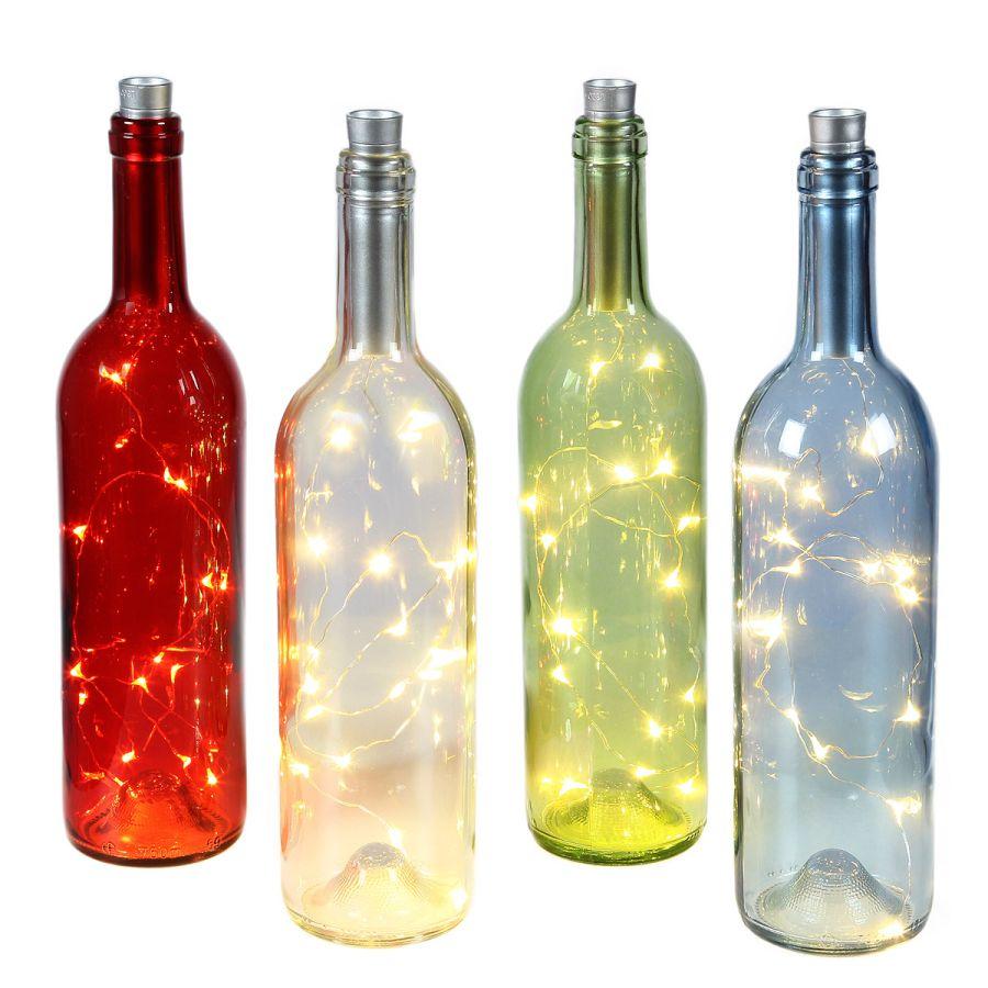 ambiente haus Bottle with LED Light