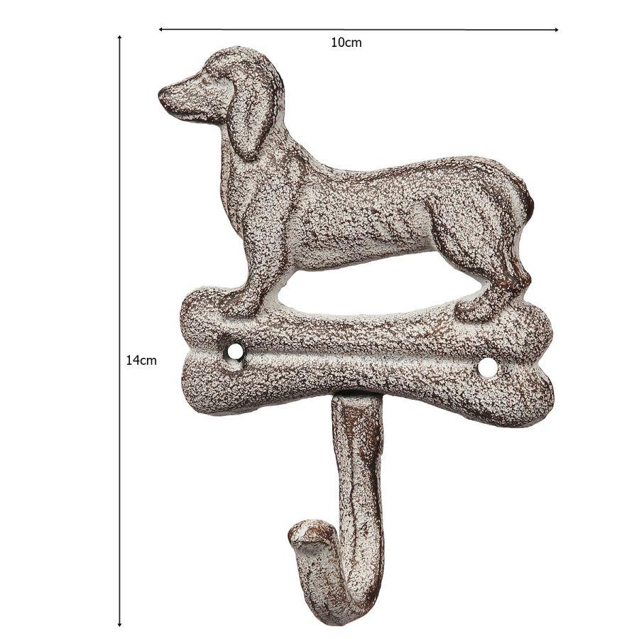 Ambiente Haus Cast Iron Hook - Dog