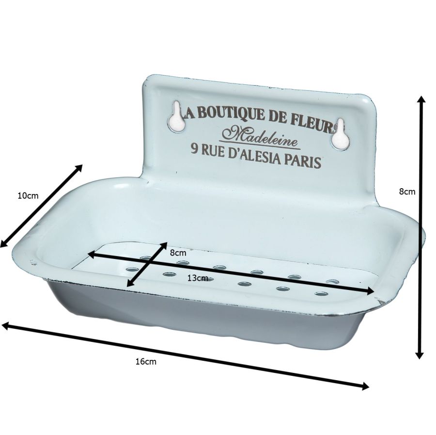 Ambiente Haus Enamel Soap Tray