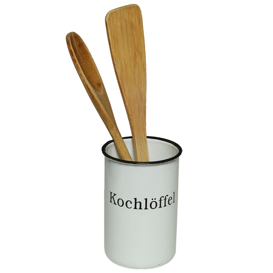 ambiente haus Enamel Spoon Holder