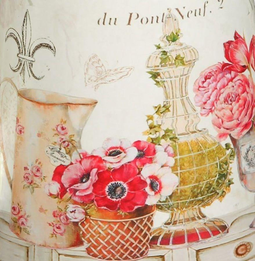 Ambiente Haus Fleur Metal Watering Can