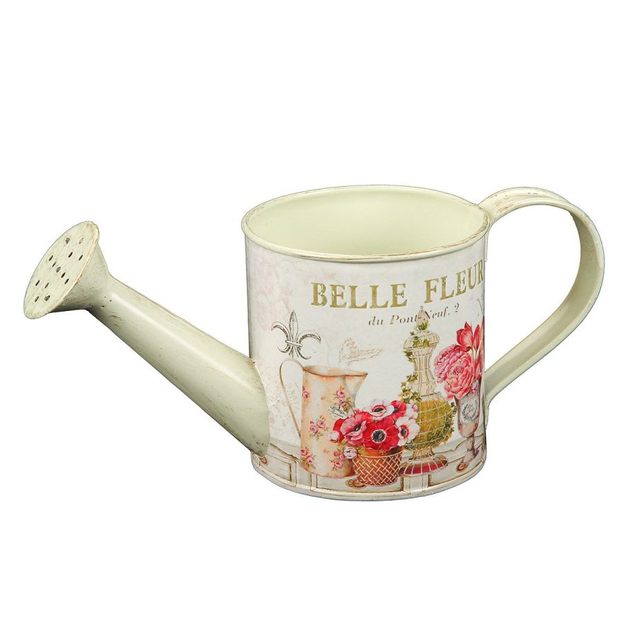ambiente haus Fleur Small Metal Watering Can