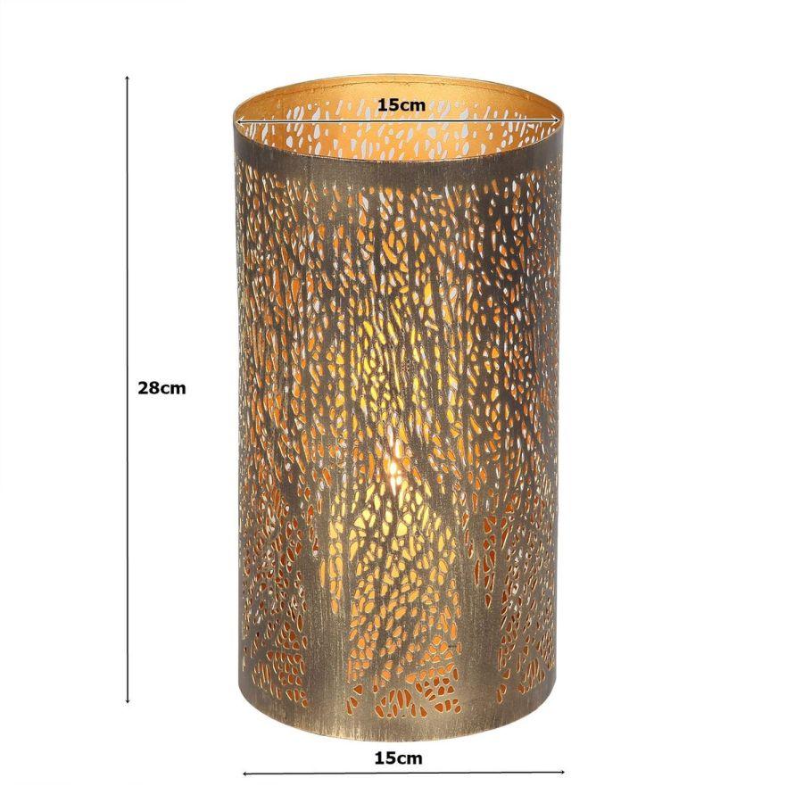 Ambiente Haus Forest Design Lantern (H) 28cm